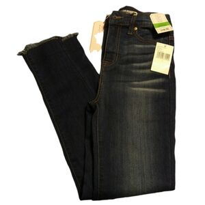 NWT high waisted high rise dark stretchy skinny jeans